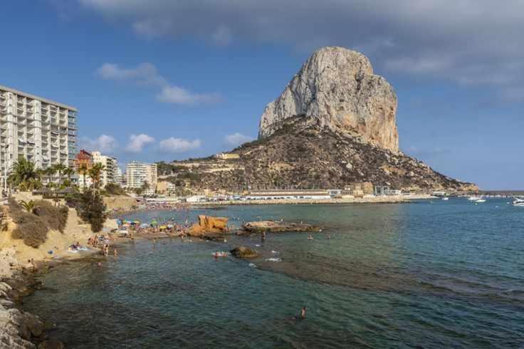 Apartment With Sea View Pool & Private Parking Calpe Exterior photo